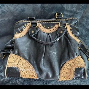 Betsey Johnson Double Zippered Tote